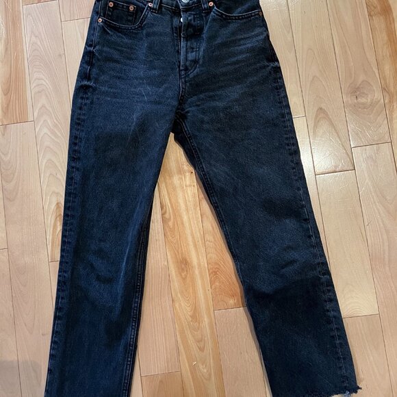 Zara - Black Jeans (Size 2) - Picture 6 of 7